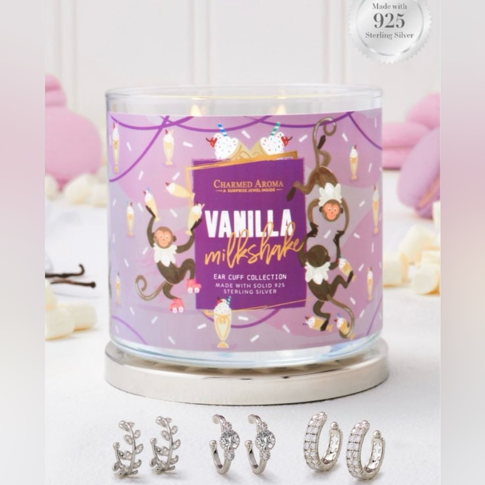 Charmed Aroma EarCuff Collection Candle